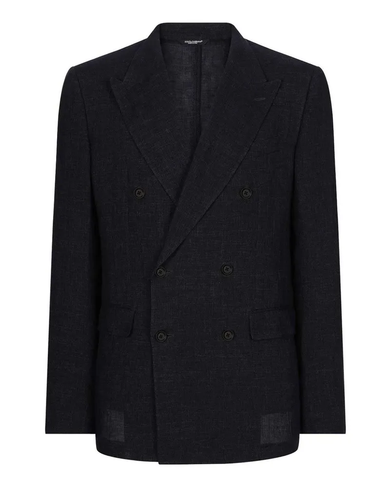Dolce & Gabbana Casualjacke - Schwarz Schwarz
