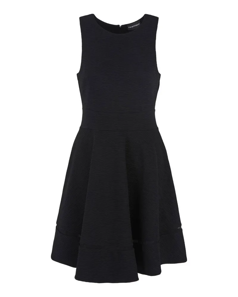 Emporio Armani Kurzes Kleid - Schwarz Schwarz