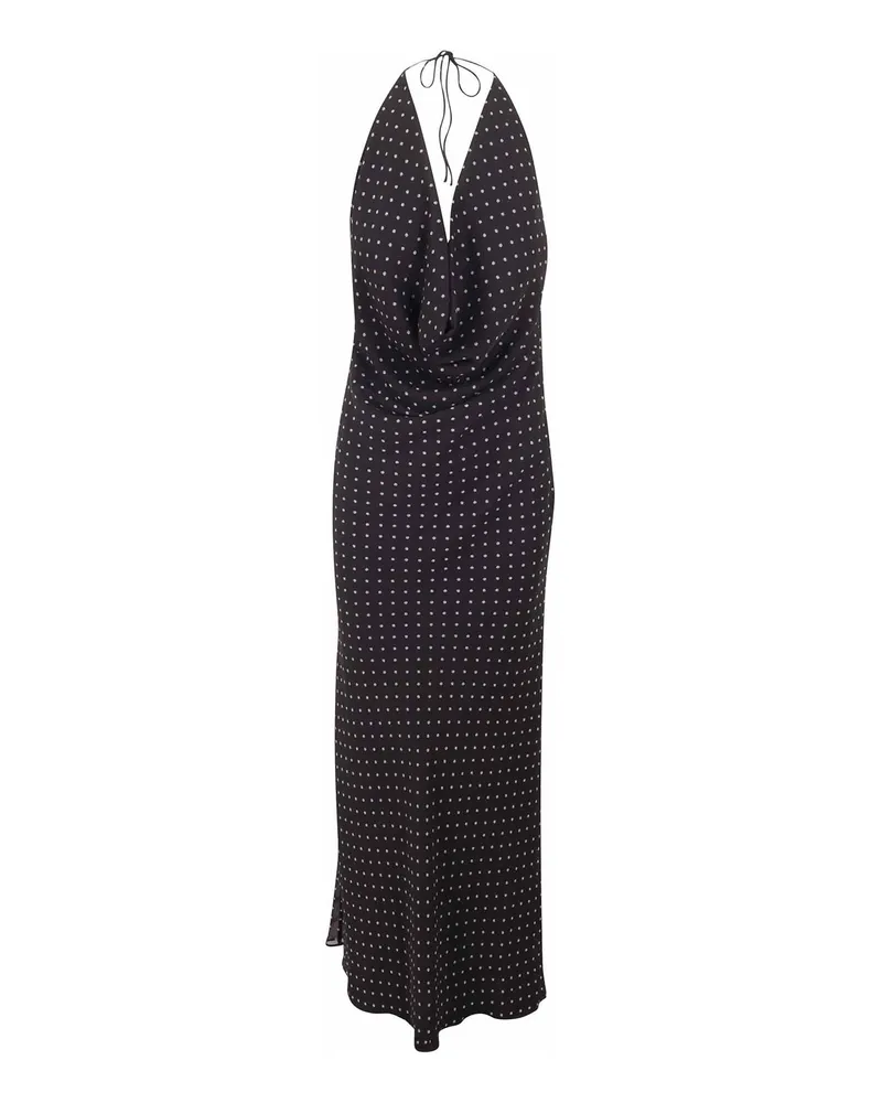 ROTATE Birger Christensen Maxikleid - Schwarz Schwarz