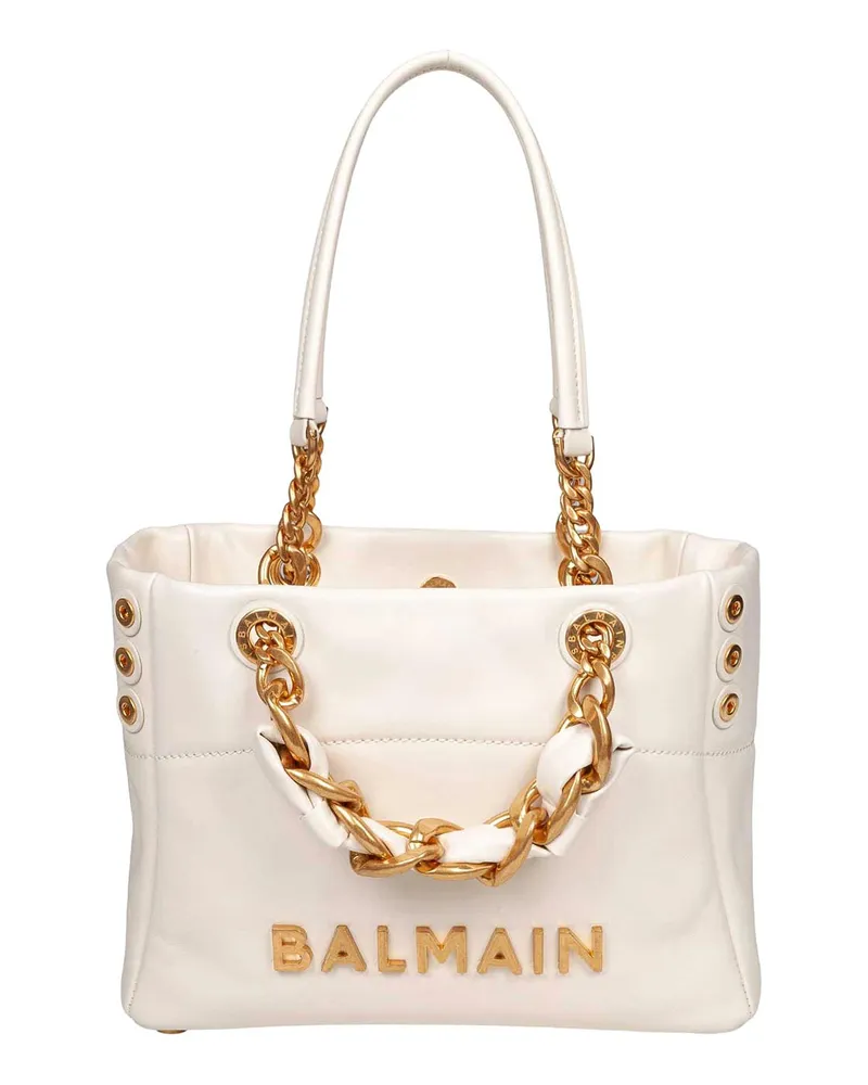 Balmain Shopper - Creme Creme