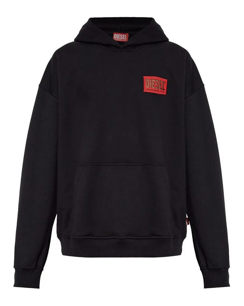 Diesel Sweatshirt - Schwarz Schwarz