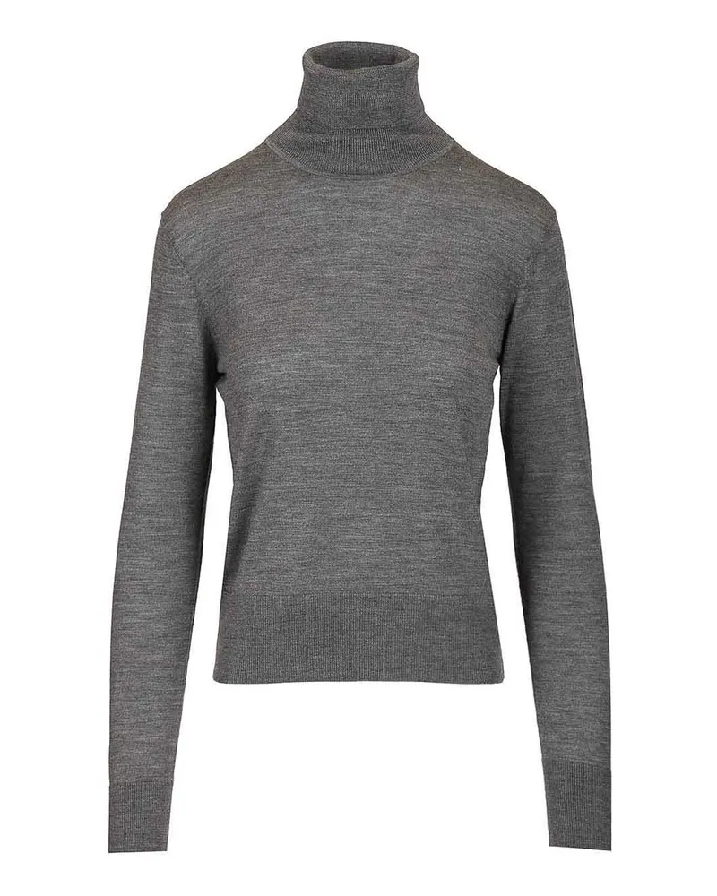 forte_forte Rollkragenpullover - Grau Grau