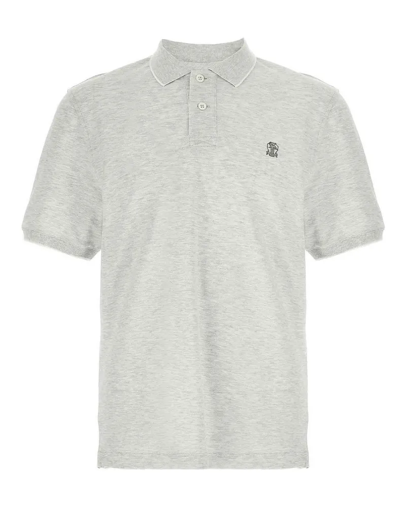 Brunello Cucinelli Poloshirt - Grau Grau