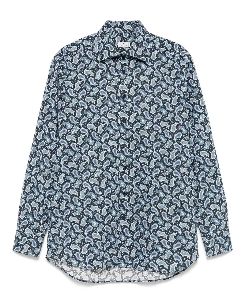 Etro Hemd - Blau Blau