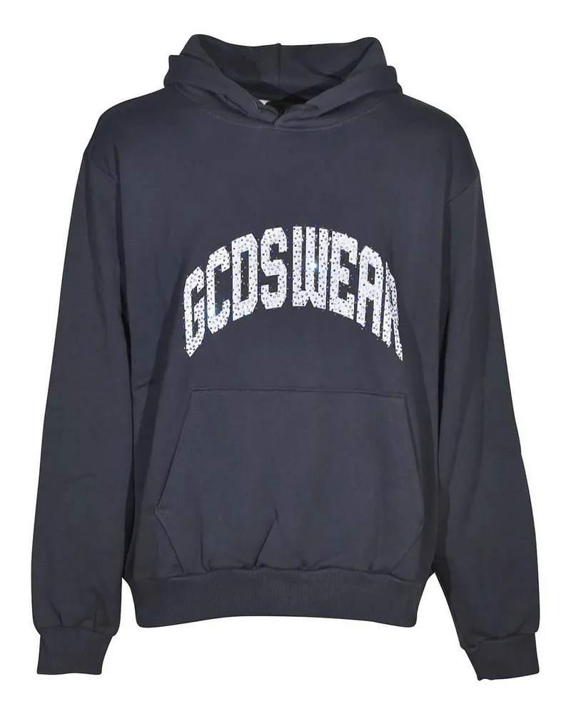 GCDS Rundhalspullover - Grau Grau