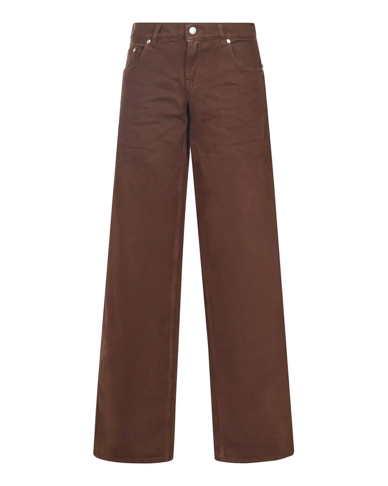 Stella McCartney Straight Leg Jeans - Braun Braun