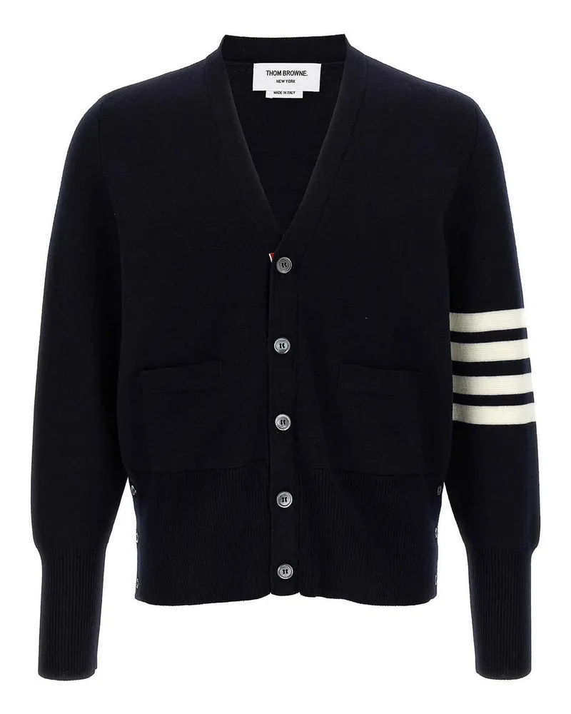 Thom Browne Cardigan - Blau Blau