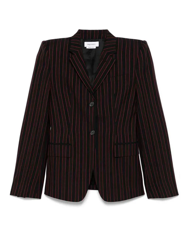 Alexander McQueen Blazer - Schwarz Schwarz