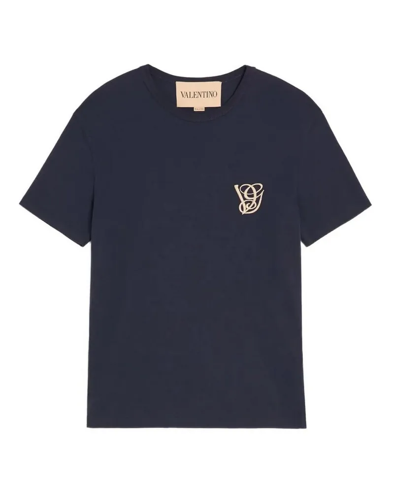 Valentino Garavani T-Shirt - Dunkelblau Dunkelblau