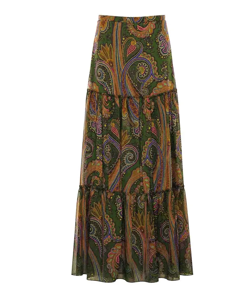 Etro Langer Rock - Bunt Bunt