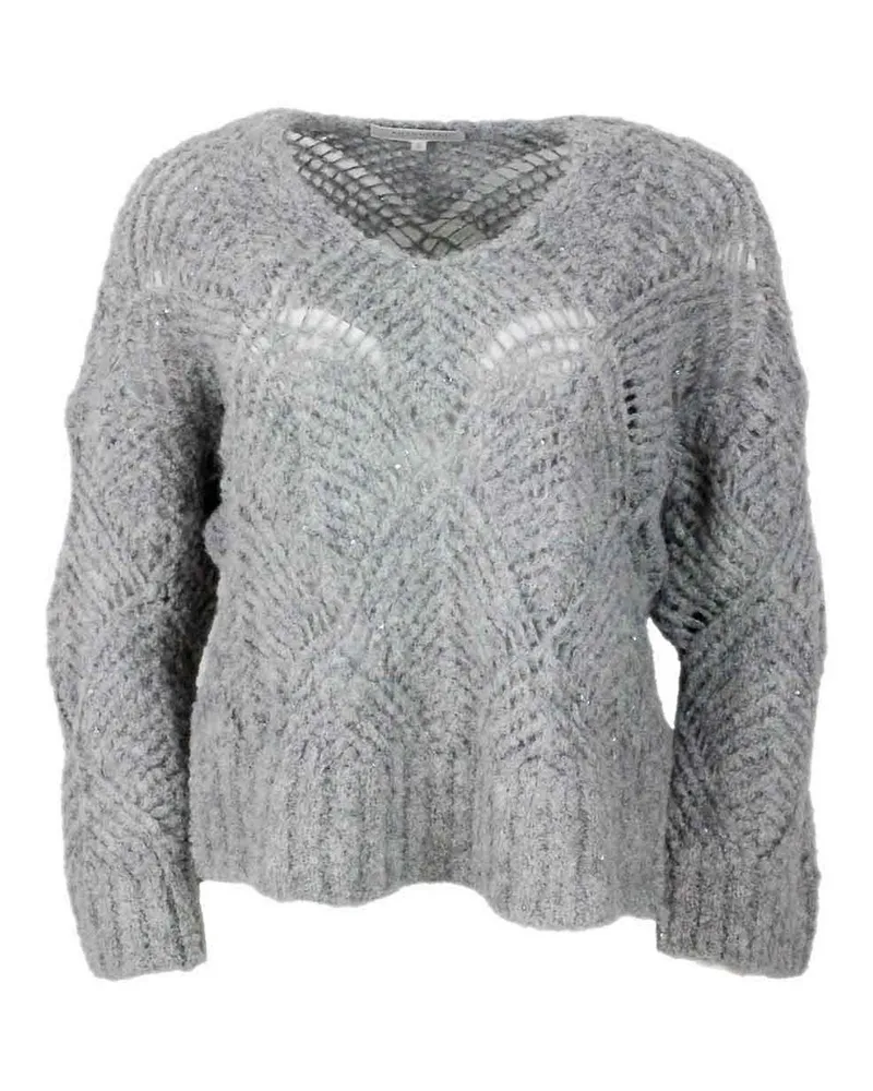 Antonelli Firenze Rundhalspullover - Grau Grau