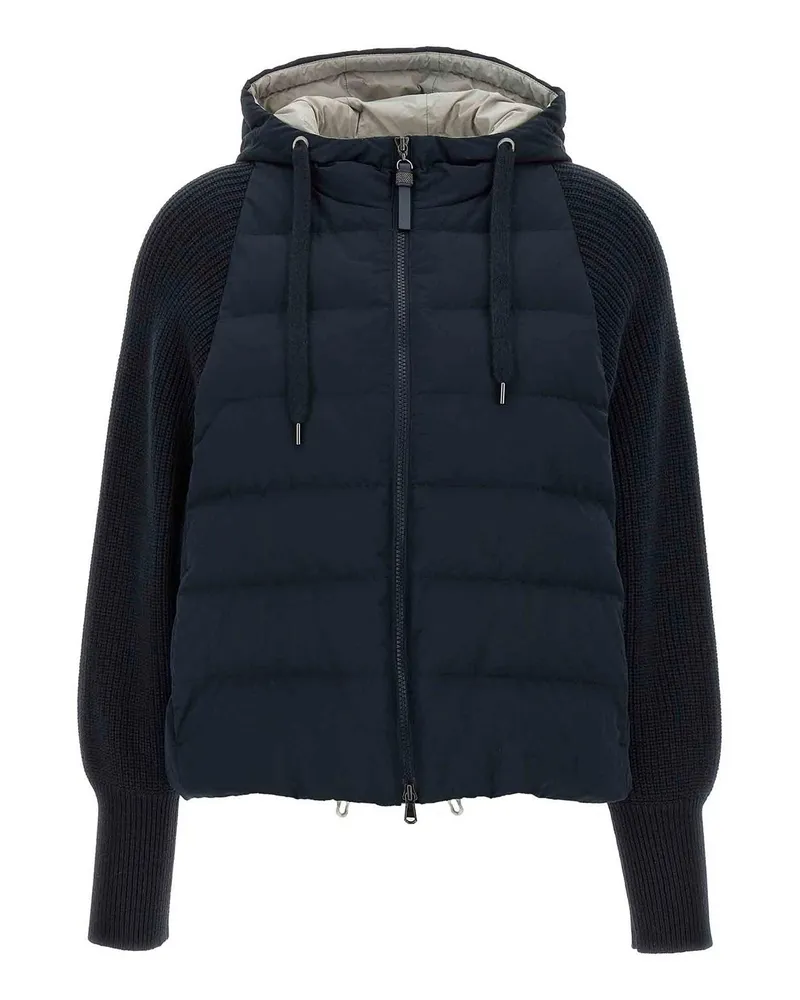 Brunello Cucinelli Daunenjacke - Blau Blau
