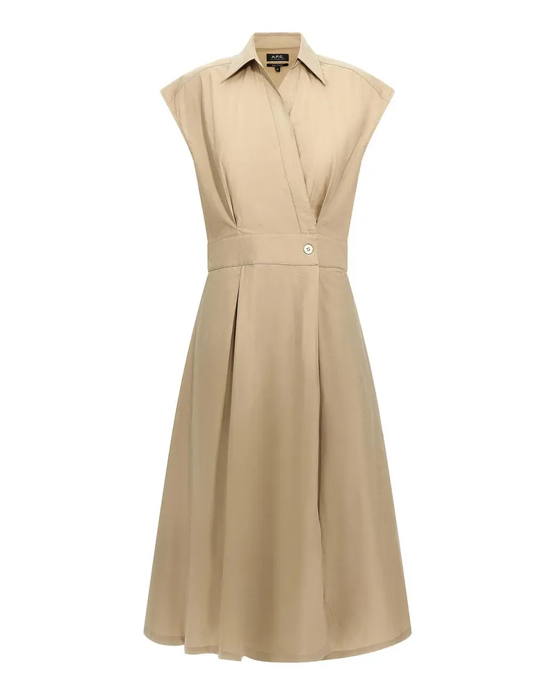 A.P.C. A. P.C. Maxikleid - Beige Beige
