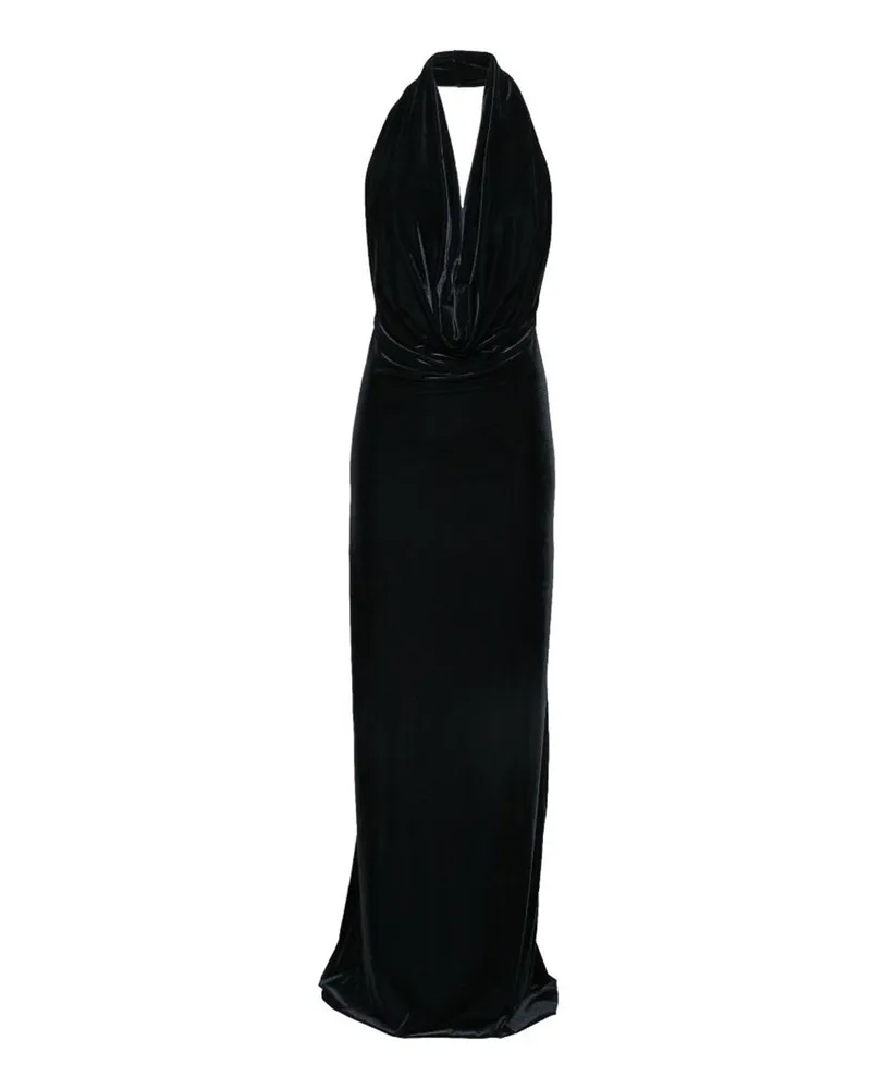 Amazuìn Maxikleid - Schwarz Schwarz