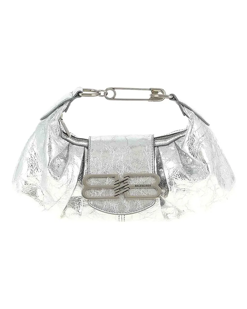 Balenciaga Schultertasche - Silber Silber