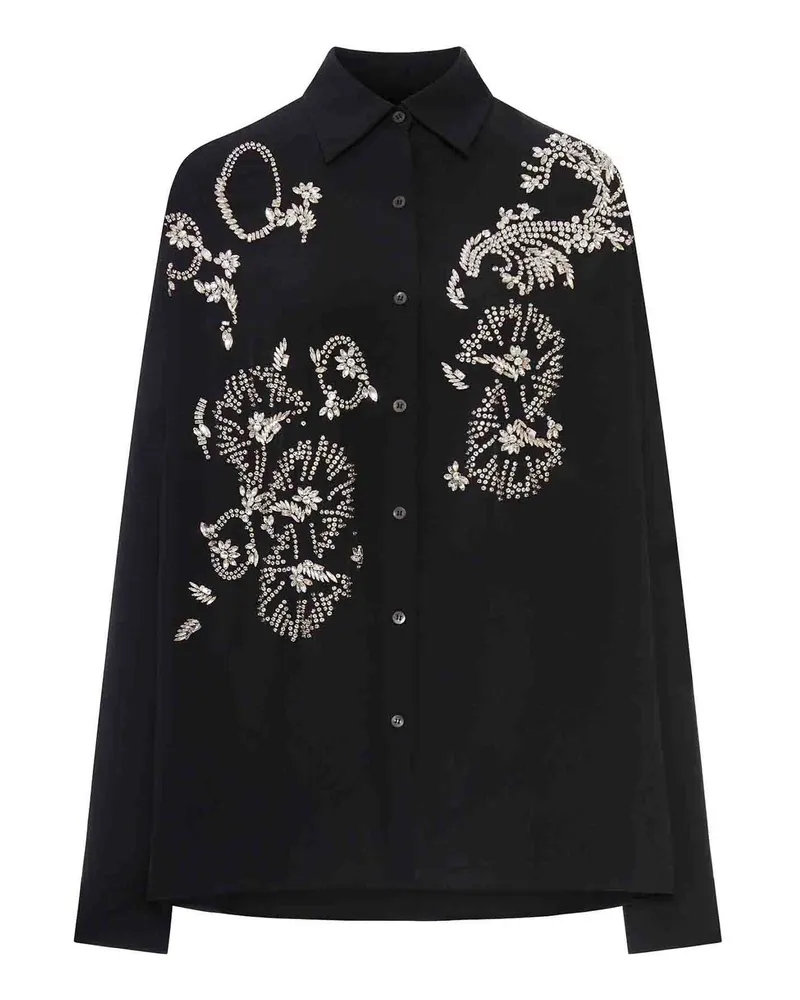 Dries van Noten Hemd - Schwarz Schwarz