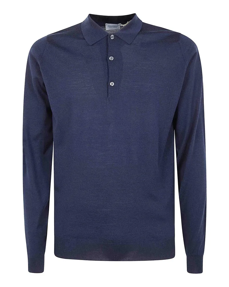John Smedley Hemd - Blau Blau