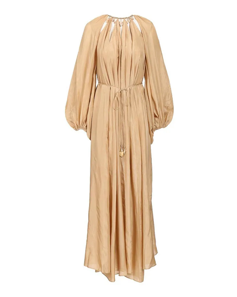 Zimmermann Maxikleid - Beige Beige