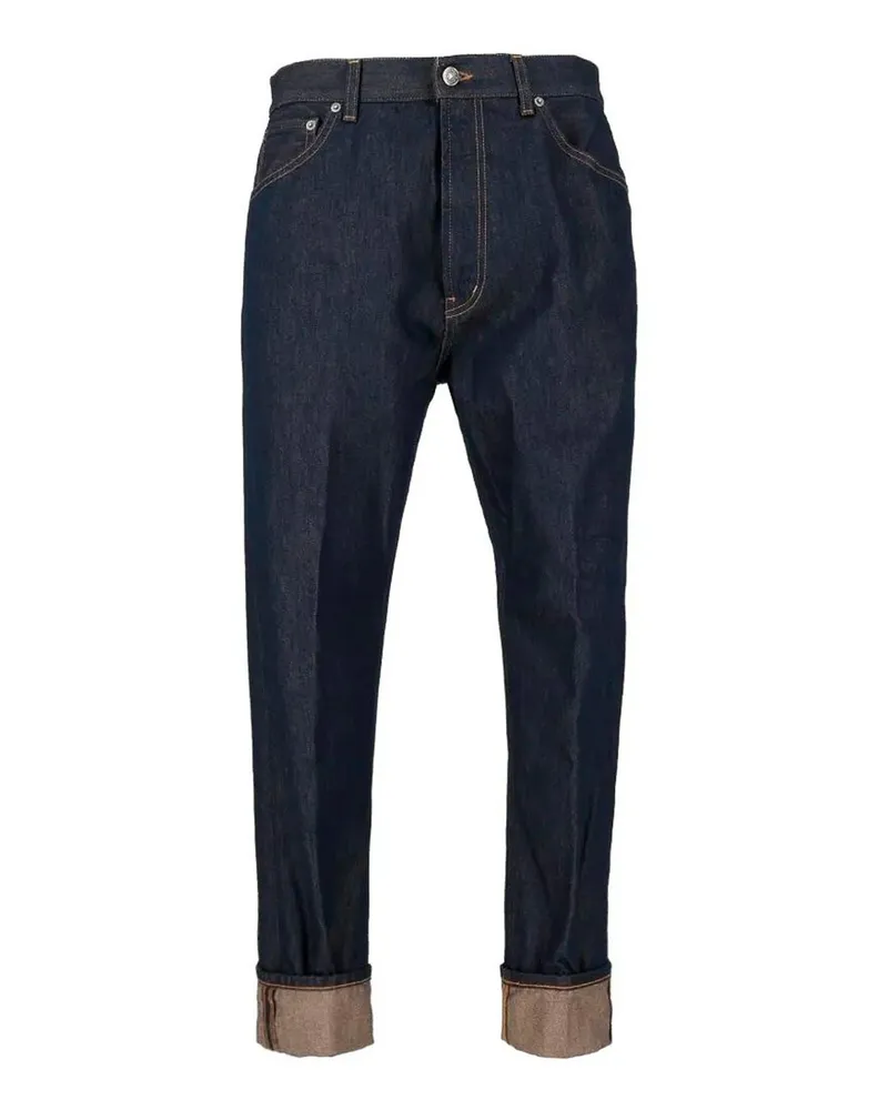 Dondup Straight Leg Jeans - Blau Blau