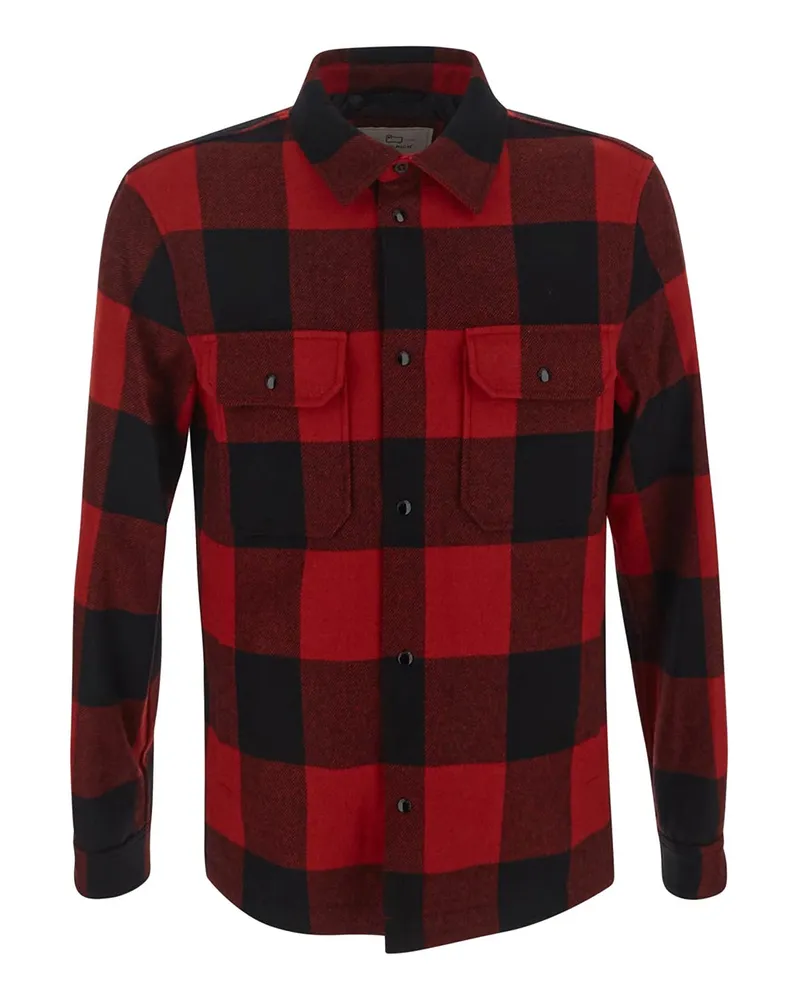 Woolrich Hemd - Rot Rot