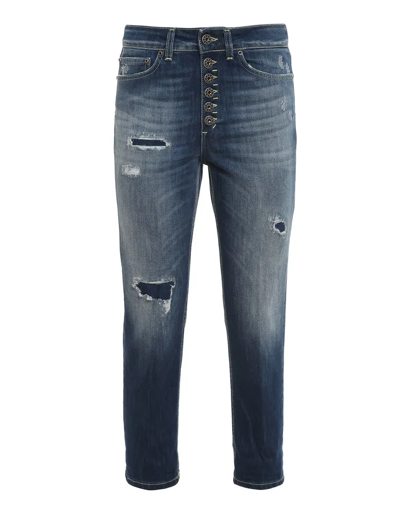 Dondup Straight Leg Jeans - Jeansblau Jeansblau