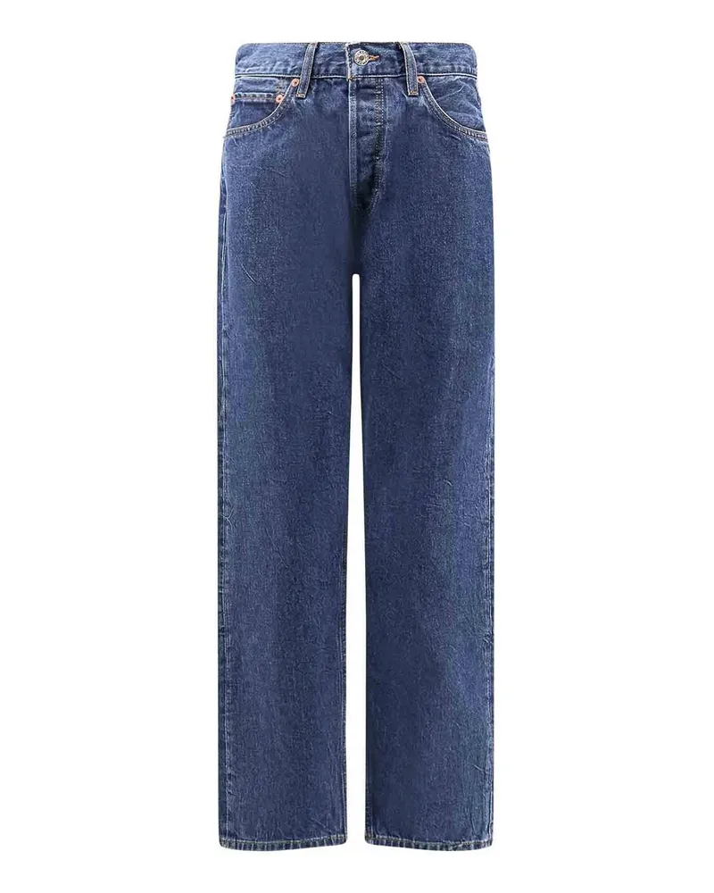 RE/DONE Straight Leg Jeans - Denim Denim