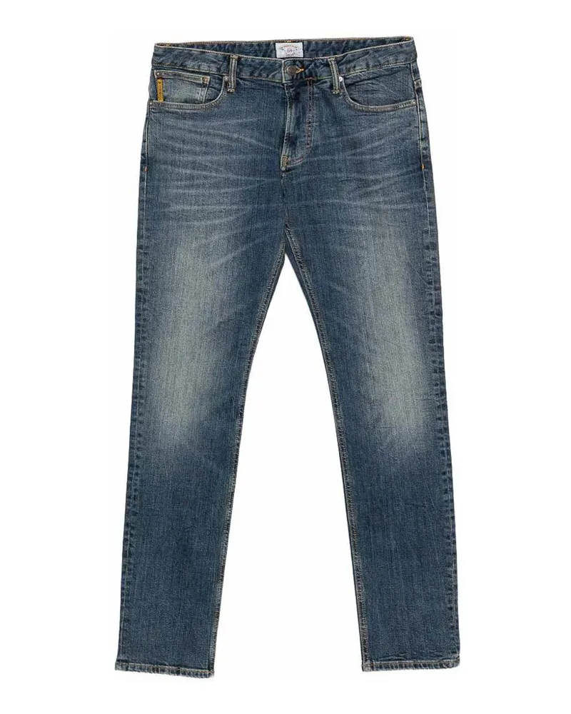 Emporio Armani Straight Leg Jeans - Blau Blau