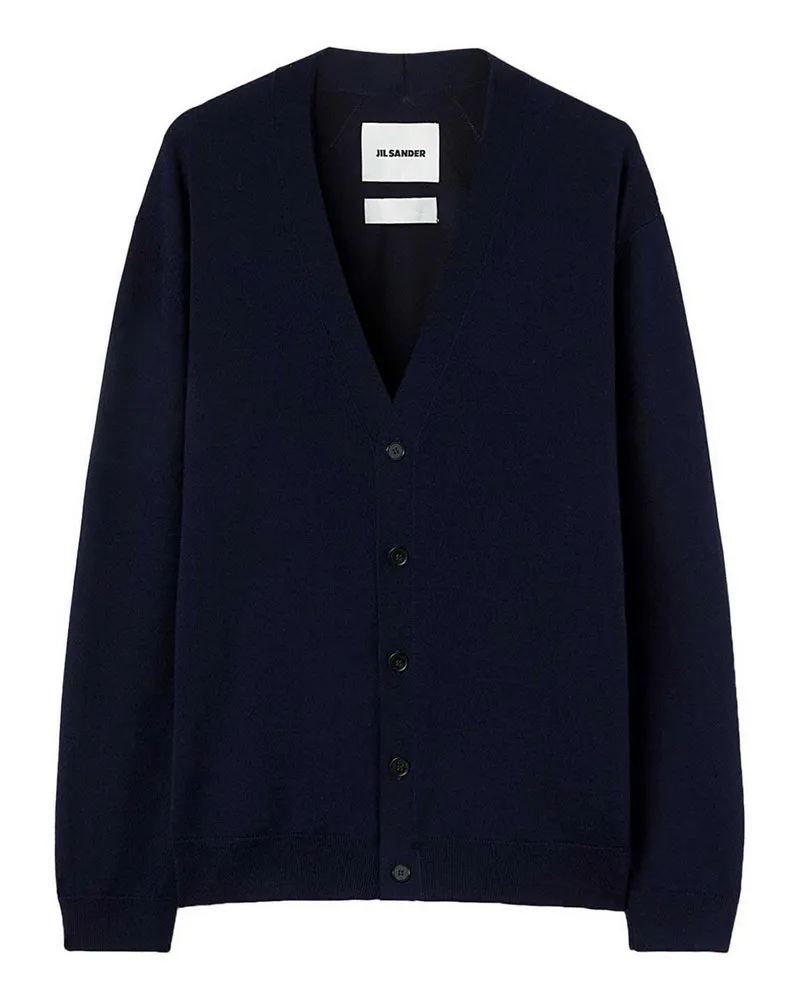 Jil Sander Cardigan - Blau Blau