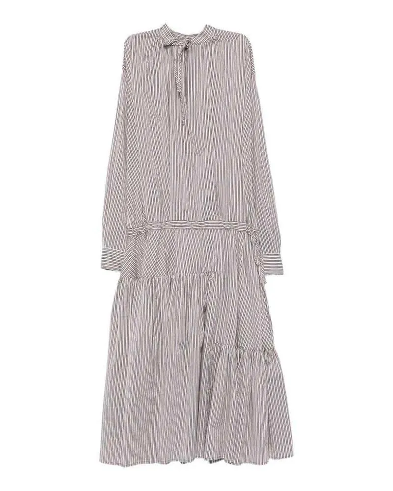Dries van Noten Maxikleid - Braun Braun
