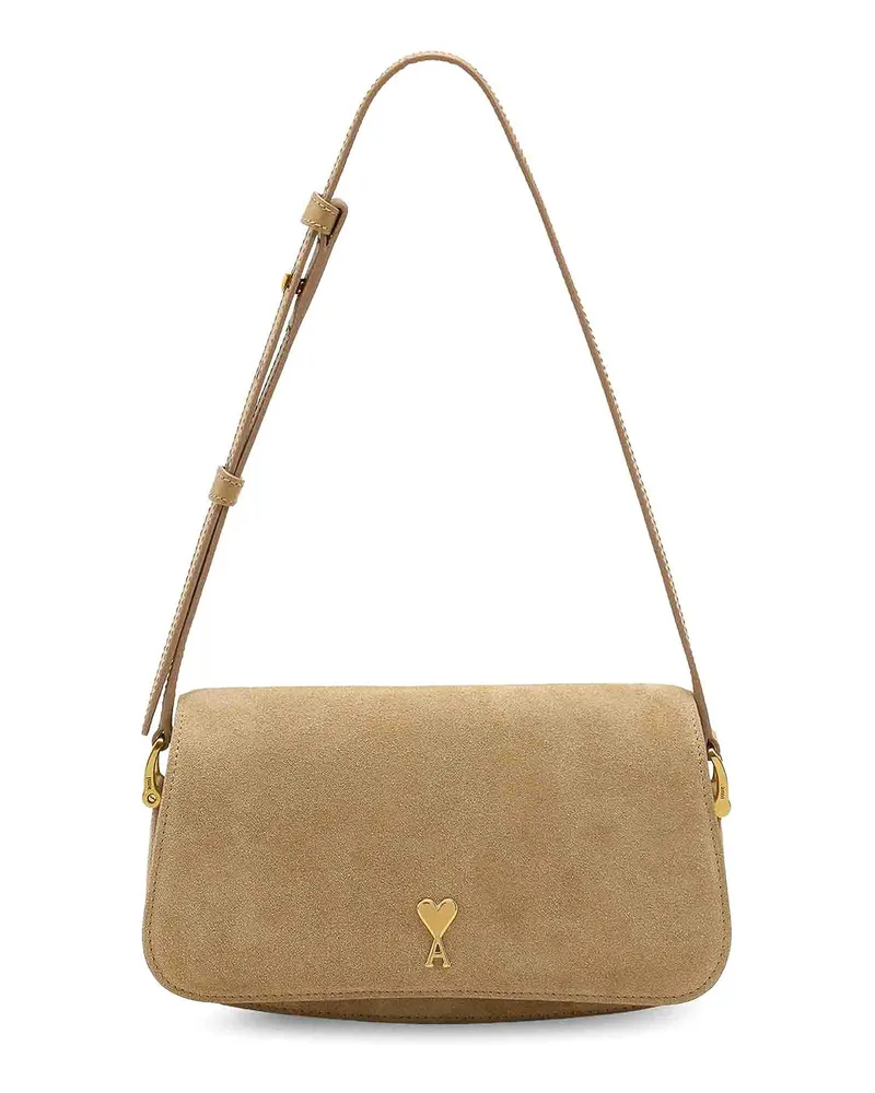 AMI Paris Schultertasche - Braun Braun