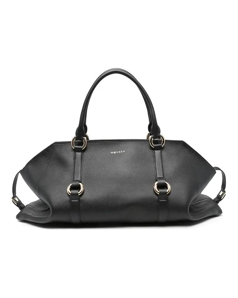 Alexander McQueen Shopper - Schwarz Schwarz