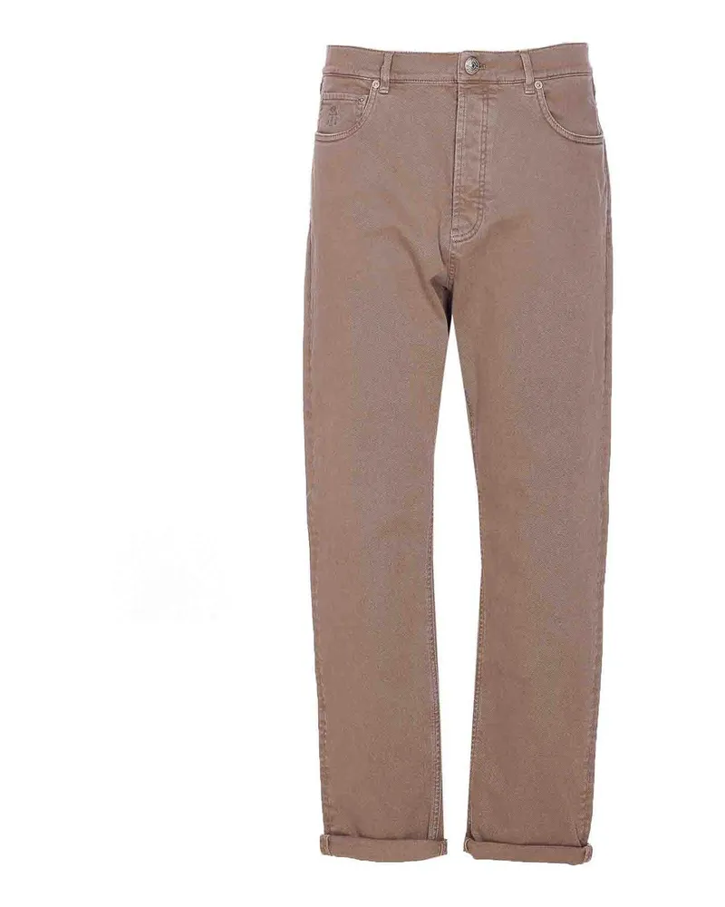 Brunello Cucinelli Casual Hose - Braun Braun