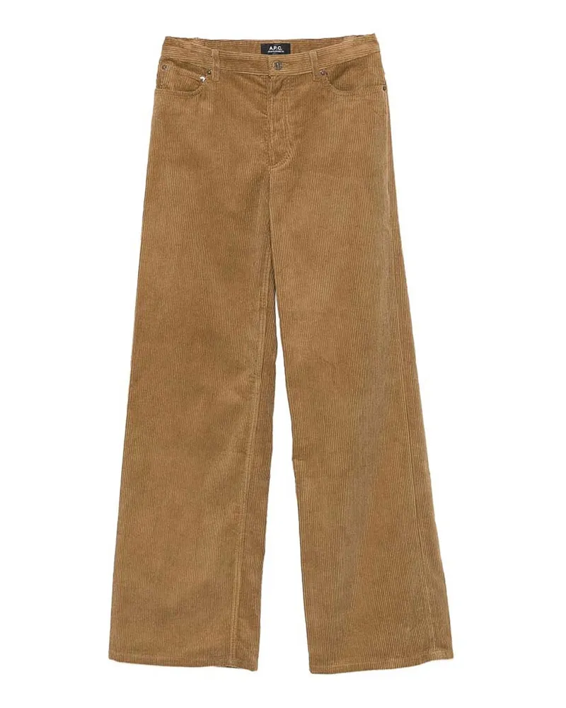 A.P.C. A. P.C. Schlagjeans - Braun Braun