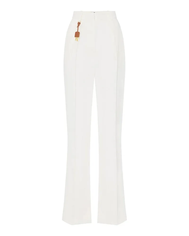 Elisabetta Franchi Casual Hose - Creme Creme