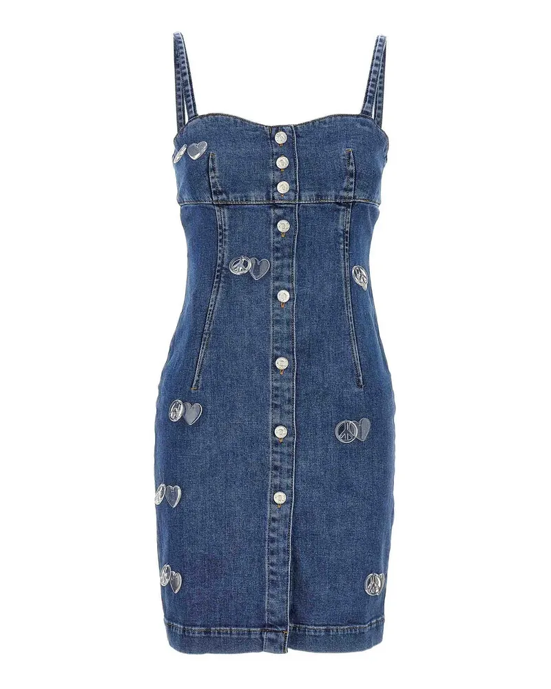 Moschino Knielanges Kleid - Blau Blau