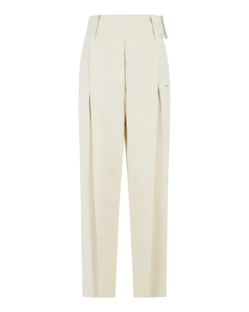 SPORTMAX Casual Hose - Weiß Weiß