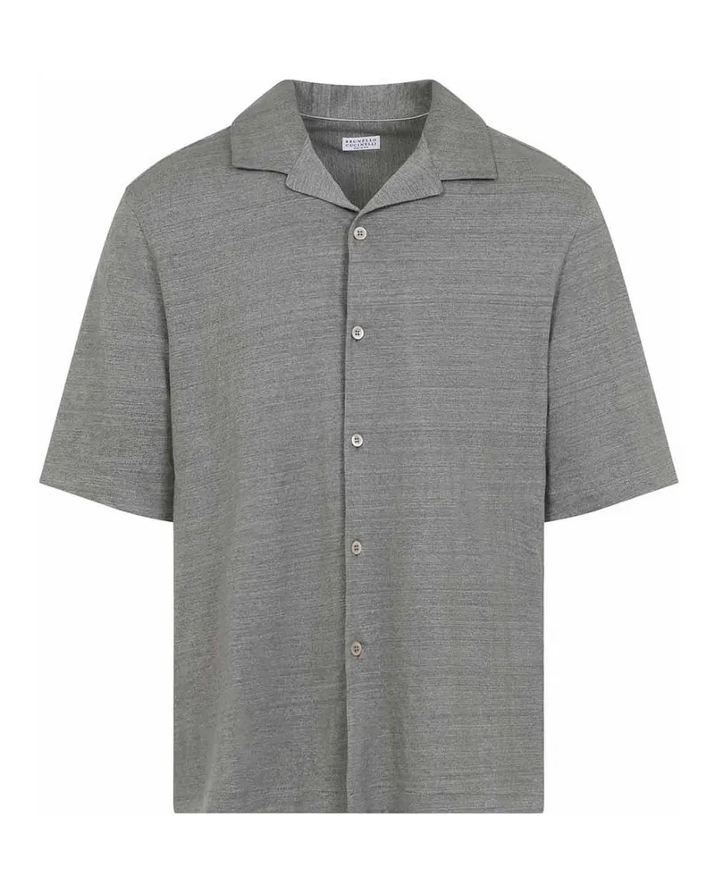 Brunello Cucinelli Hemd - Hellbraun Hellbraun