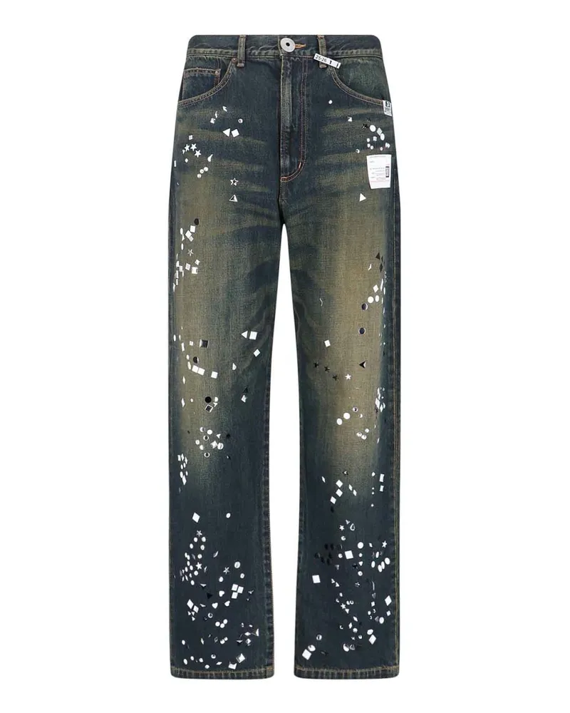 MIHARAYASUHIRO Straight Leg Jeans - Blau Blau
