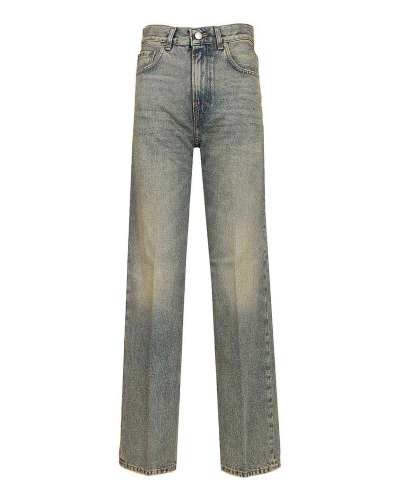 Haikure Straight Leg Jeans - Hellblau Hellblau