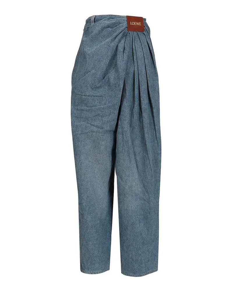 Loewe Straight Leg Jeans - Blau Blau