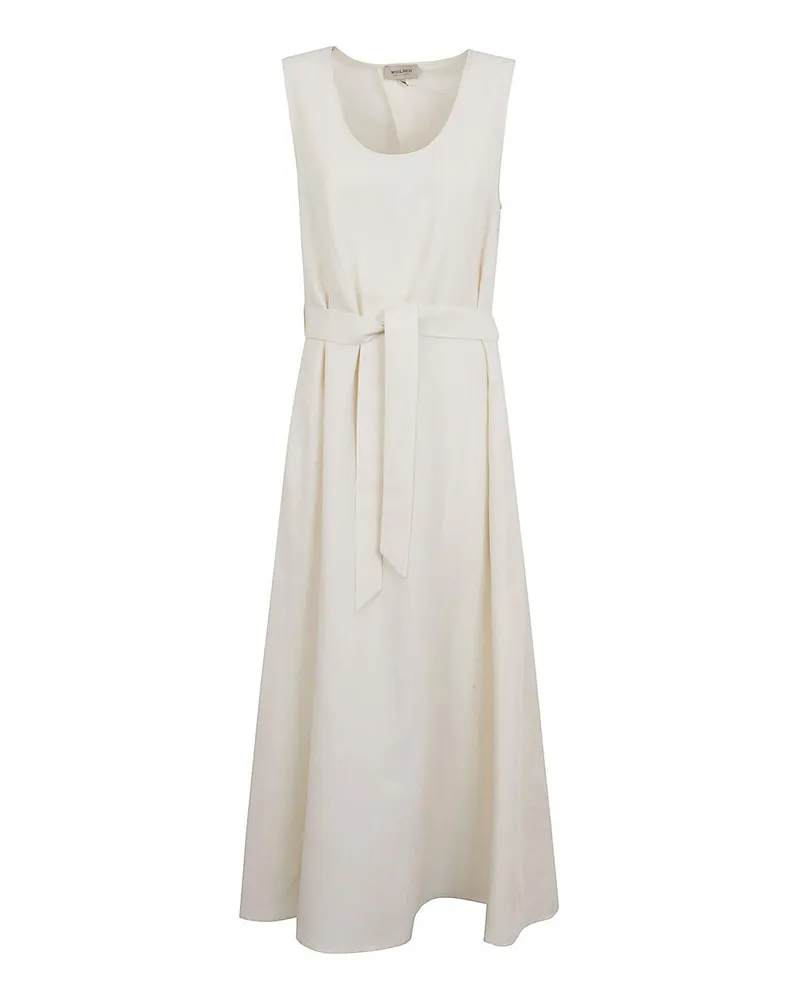 Woolrich Knielanges Kleid - Creme Creme