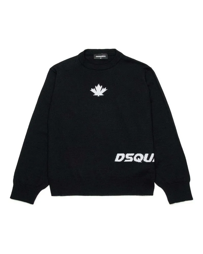 Dsquared2 U-Boot-Pullover - Schwarz Schwarz