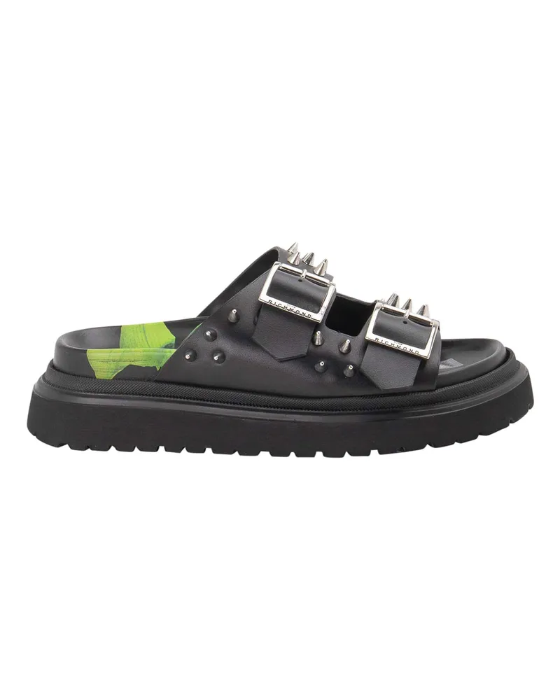 John Richmond Sandalen - Schwarz Schwarz