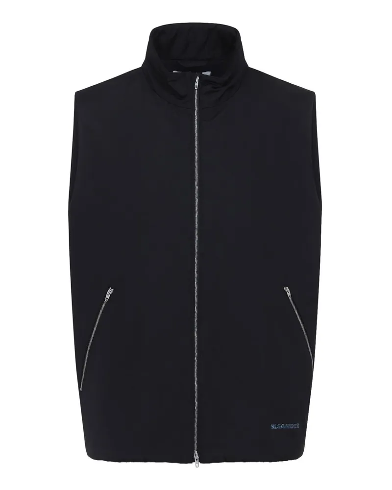 Jil Sander Weste - Blau Blau