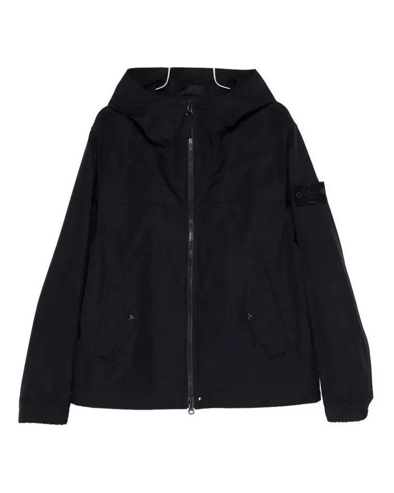 Stone Island Langer Mantel - Dunkelblau Dunkelblau
