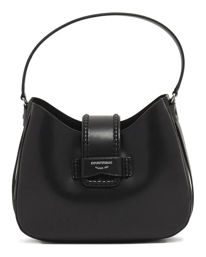 Emporio Armani Schultertasche - Schwarz Schwarz