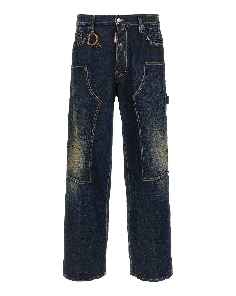 Dsquared2 Bootcut Jeans - Blau Blau