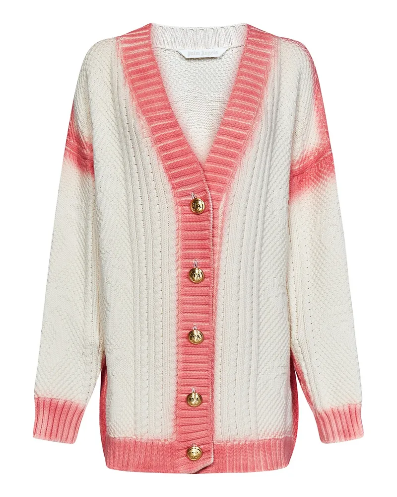 Palm Angels Cardigan - Weiß Weiß