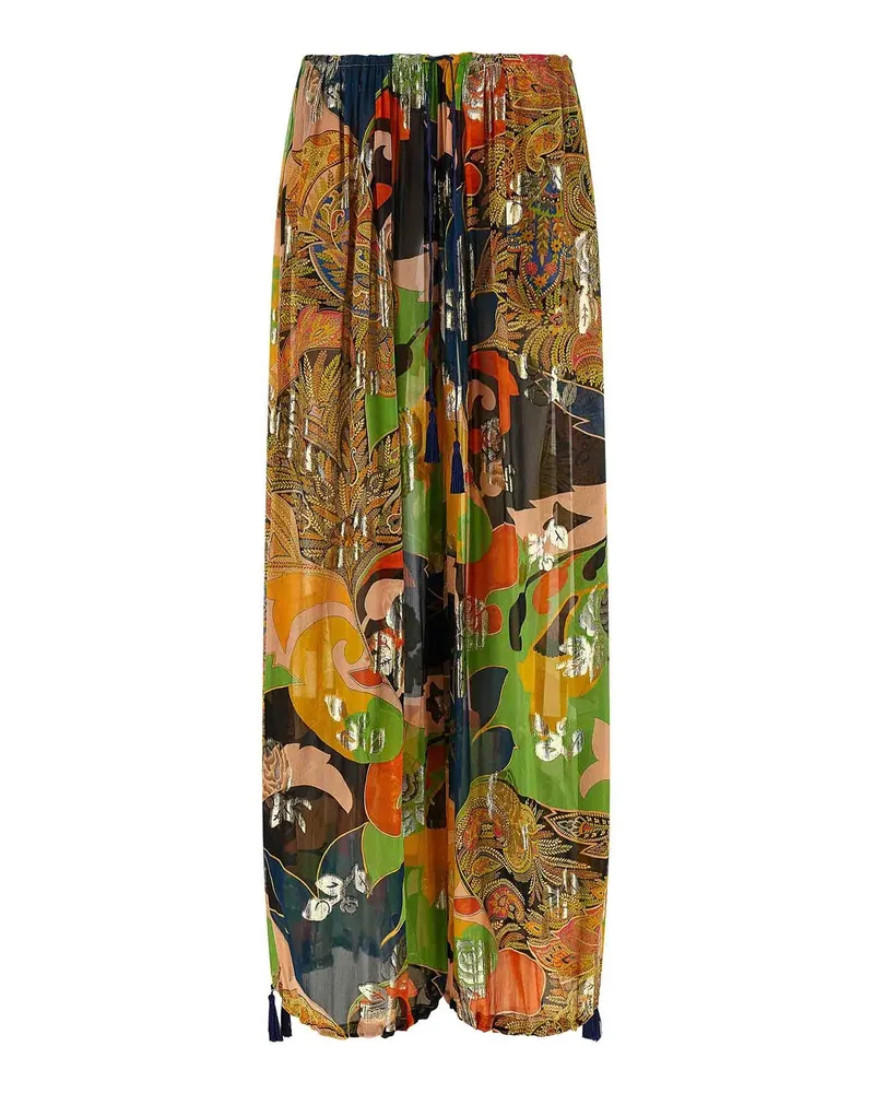Etro Casual Hose - Bunt Bunt