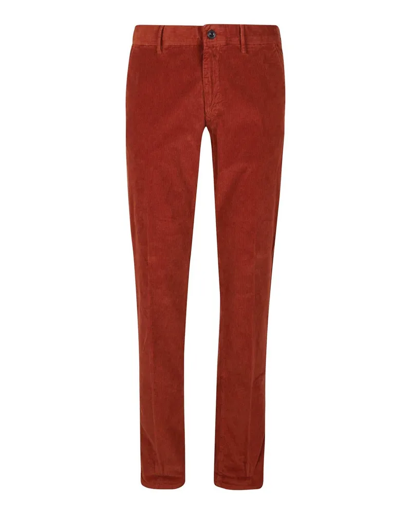 Incotex Shorts - Dunkelbraun Dunkelrot